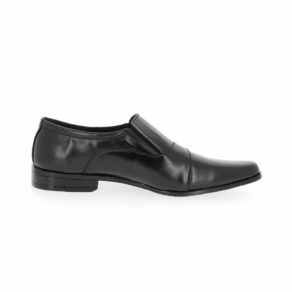 PICCASO Men Pumps Leather Shoes Black | DSI Footcandy